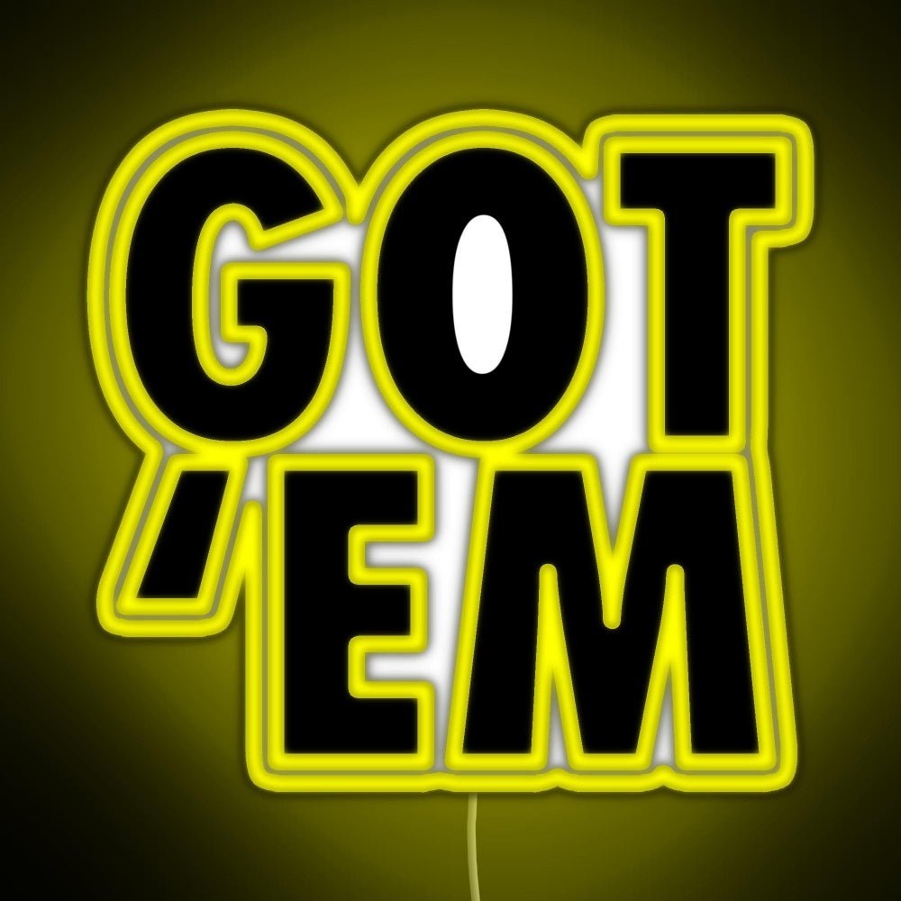 Got Em Rgb Led Neon Sign Pop Wall Art - Shineneon