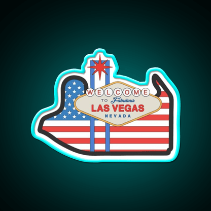Gp Las Vegas Welcome Led Neon Sign Open Sign Rgb Color - Shineneon