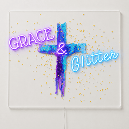 Grace & Glitter Custom LED Neon Sign - Shineneon