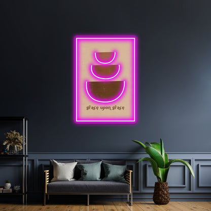 Grace Upon Grace Wall Artwork Neon Signs