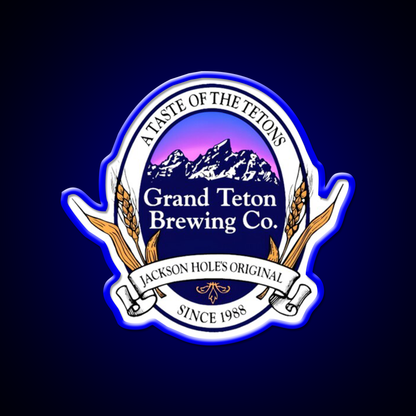 Grand Teton Brewing Co Beer Bar Decor Led Neon Sign Rgb Color - LED neon sign view 5