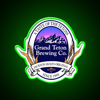 Grand Teton Brewing Co Beer Bar Decor Led Neon Sign Rgb Color - LED neon sign view 8