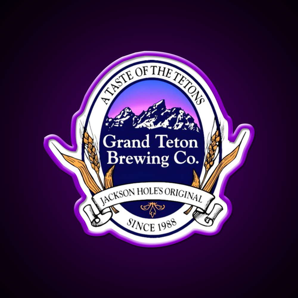 Grand Teton Brewing Co Beer Bar Decor Led Neon Sign Rgb Color - LED neon sign view 9
