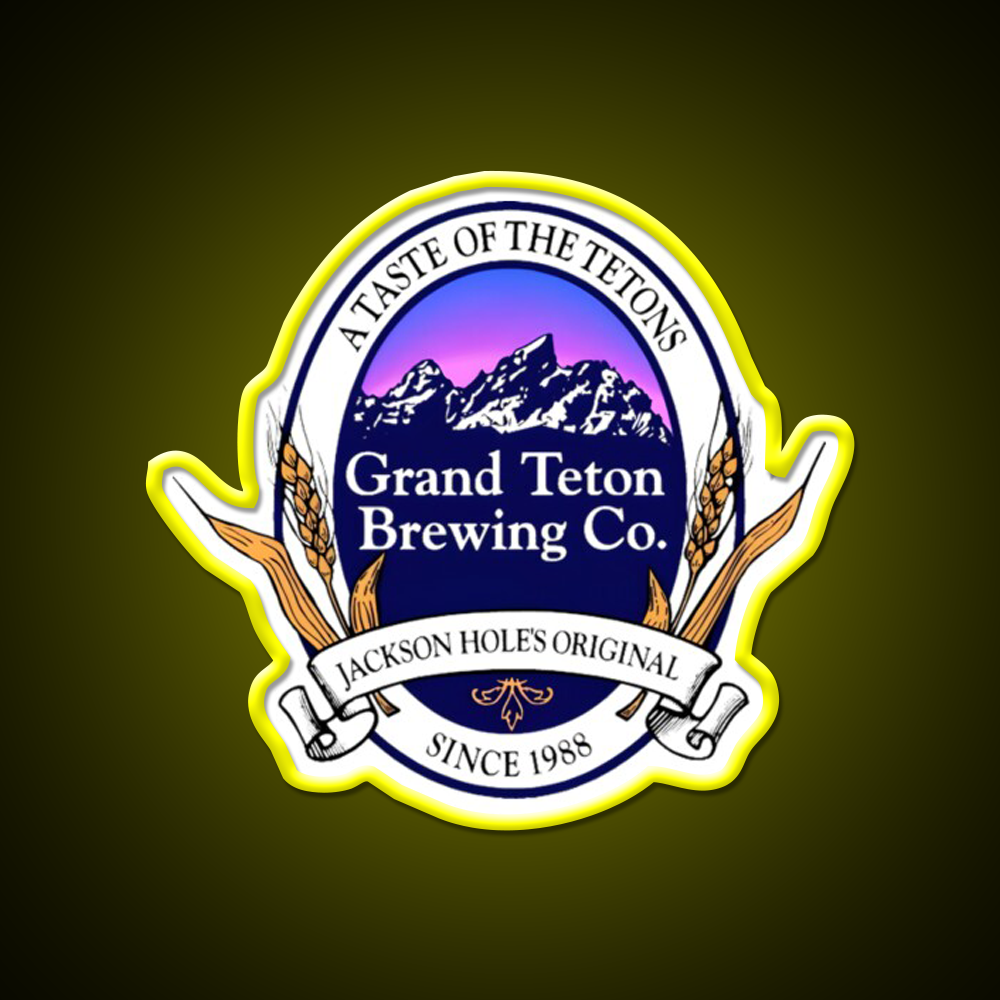 Grand Teton Brewing Co Beer Bar Decor Led Neon Sign Rgb Color - LED neon sign view 7