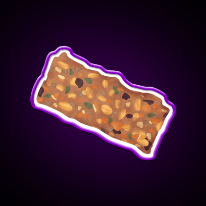 Granola Bar Snack Food Led Neon Sign Rgb Color - Shineneon