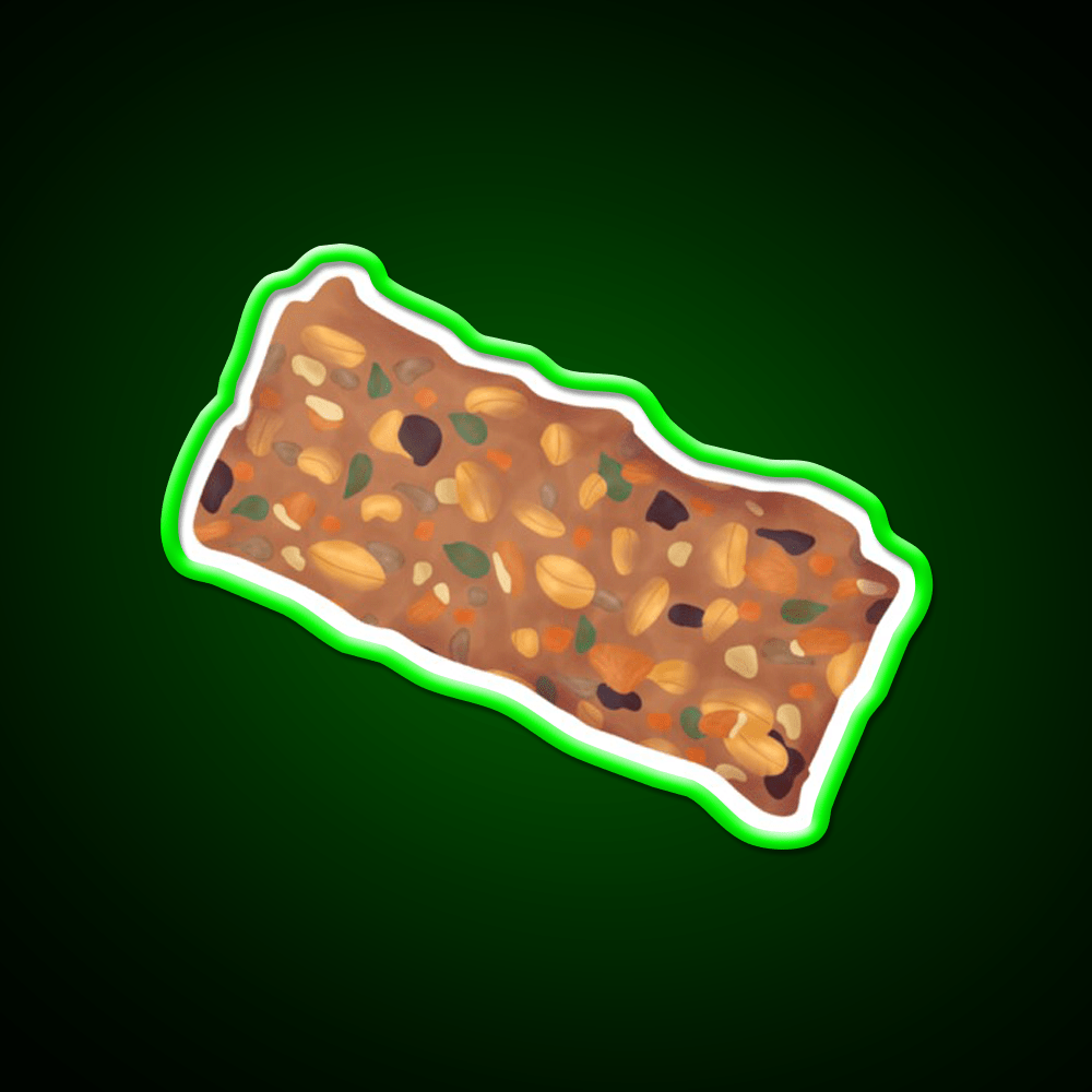Granola Bar Snack Food Led Neon Sign Rgb Color - Shineneon