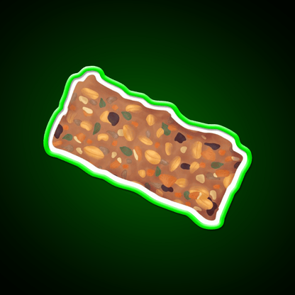 Granola Bar Snack Food Led Neon Sign Rgb Color - Shineneon