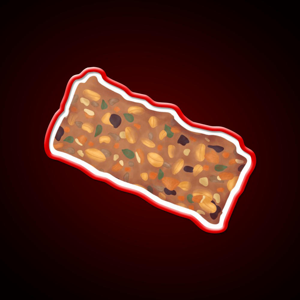 Granola Bar Snack Food Led Neon Sign Rgb Color - Shineneon