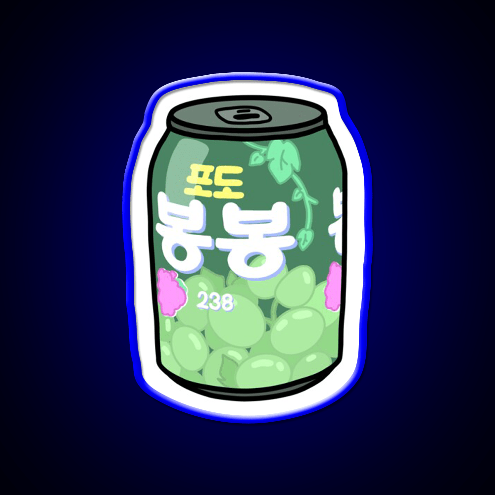 Grape Soda Drink Snack Food Led Neon Sign Rgb Color - Shineneon