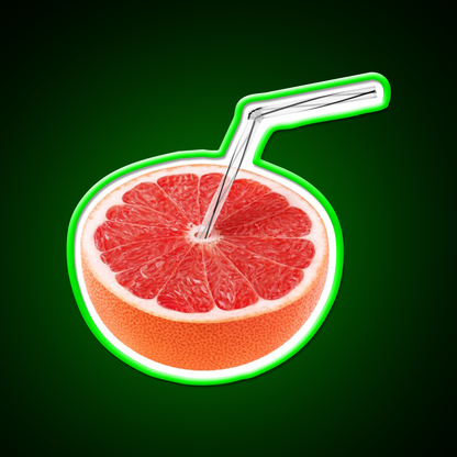 Grapefruit Juice Cocktail Bar Decor Led Neon Sign Rgb Color - LED neon sign view 8