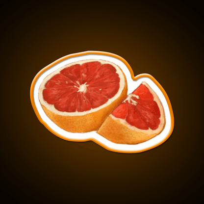 Grapefruit Snack Food Led Neon Sign Rgb Color - Shineneon