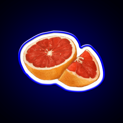 Grapefruit Snack Food Led Neon Sign Rgb Color - Shineneon
