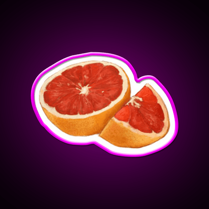 Grapefruit Snack Food Led Neon Sign Rgb Color - Shineneon