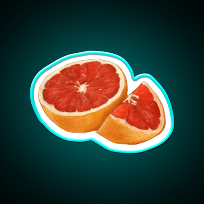 Grapefruit Snack Food Led Neon Sign Rgb Color - Shineneon