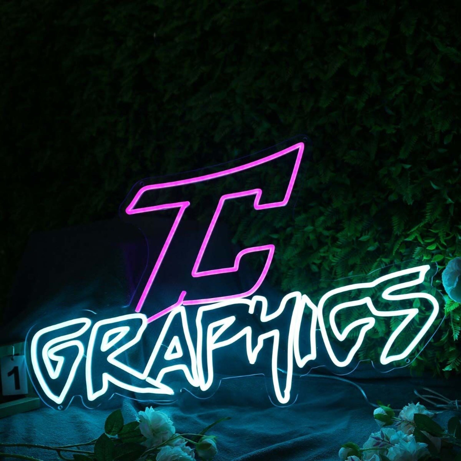 Graphics Blue Led Neon Sign - Shineneon
