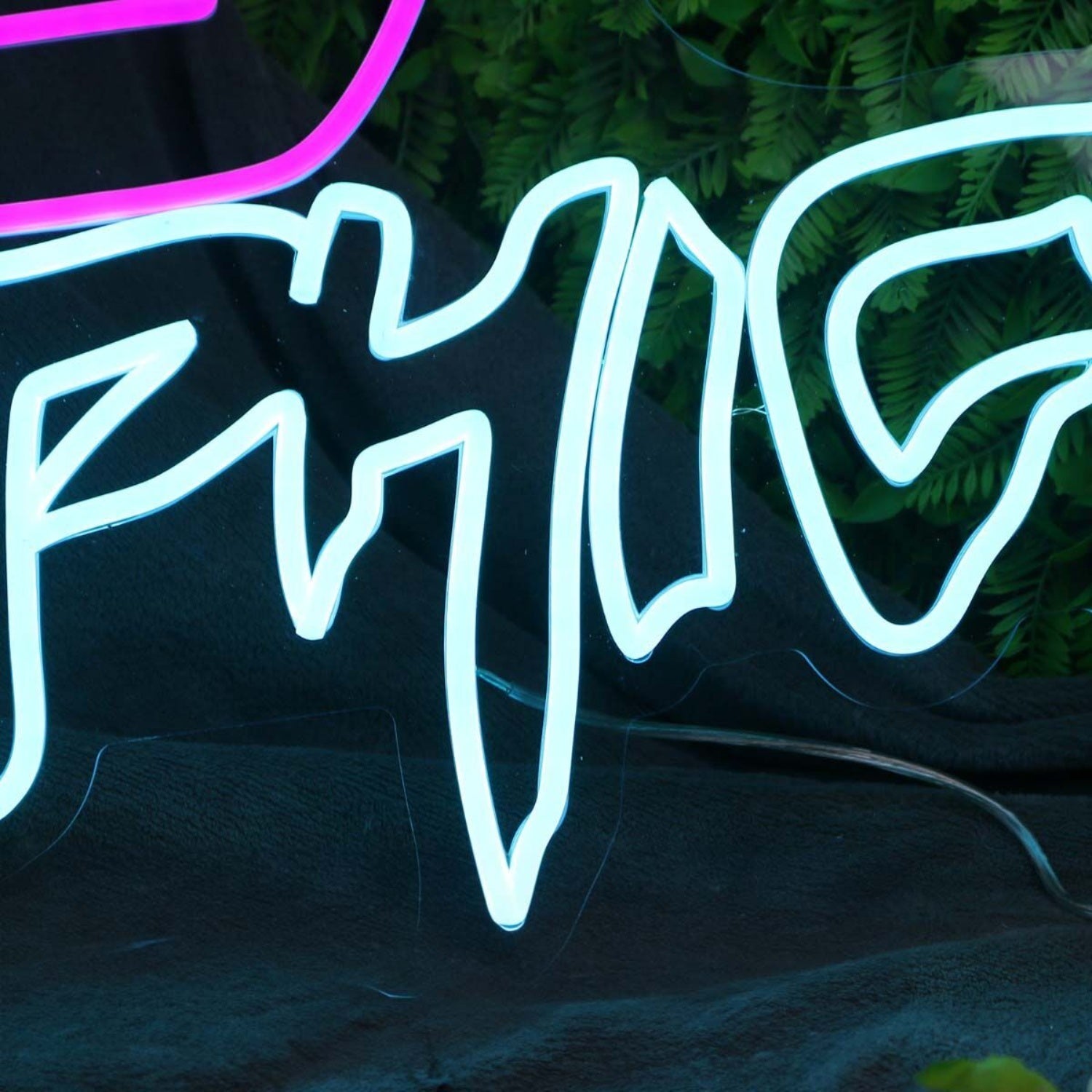 Graphics Blue Led Neon Sign - Shineneon