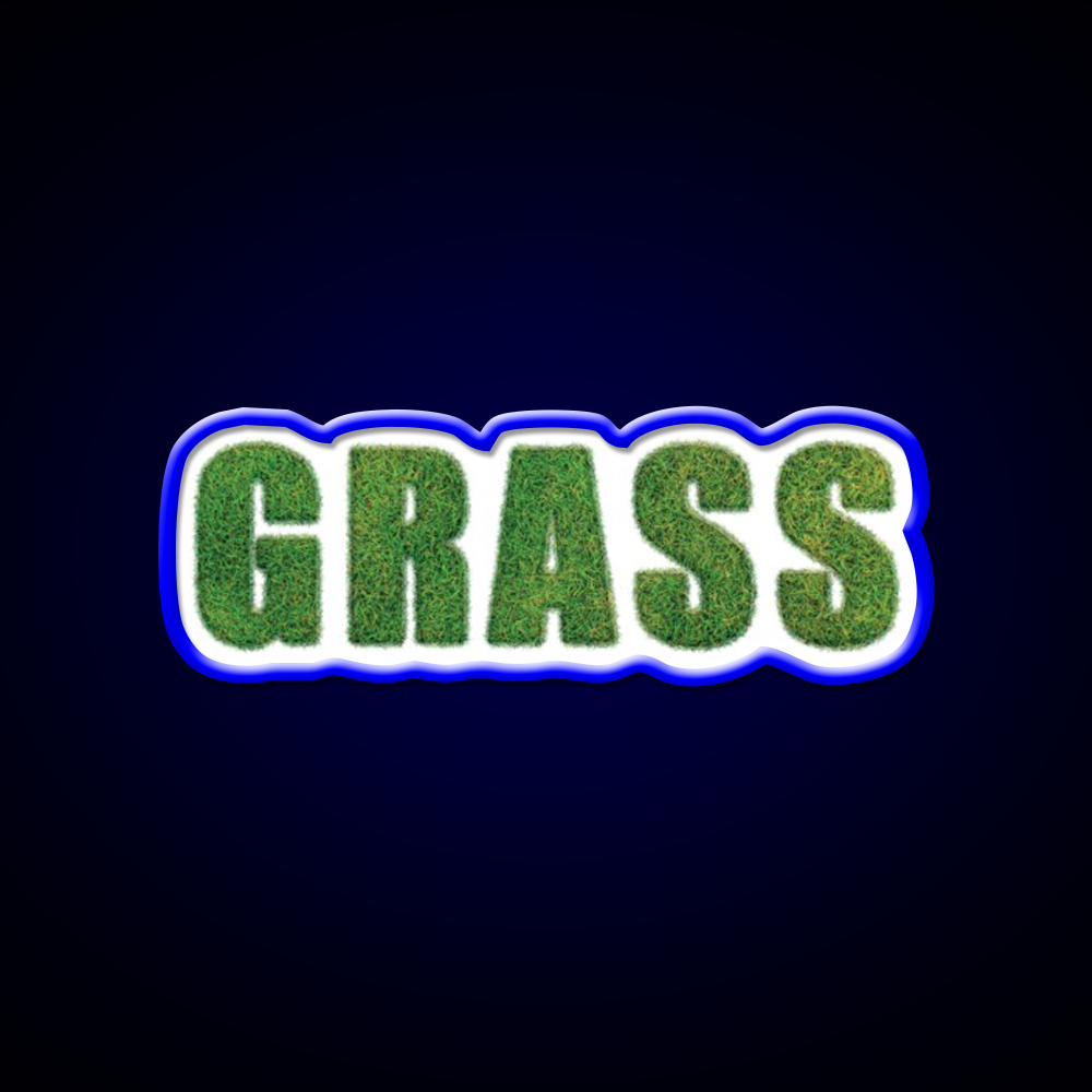 Grass Hemp Inspired Green Leaf Led Neon Sign Rgb Color - LED neon sign view 5