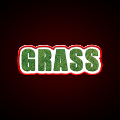 Grass Hemp Inspired Green Leaf Led Neon Sign Rgb Color - Shineneon
