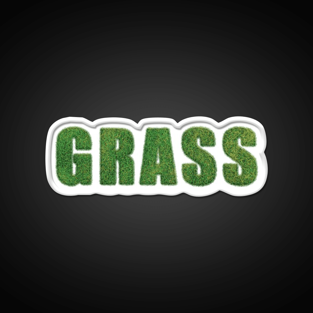 Grass Hemp Inspired Green Leaf Led Neon Sign Rgb Color - Shineneon