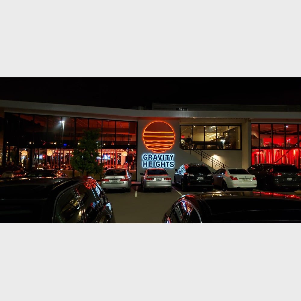 Gravity Hights 3D Backlit Channel Letters Led Light Sign - Shineneon