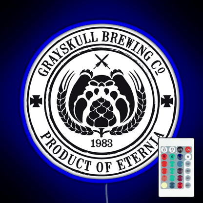 Grayskull Brewing Company Rgb Led Neon Sign Pop Wall Art