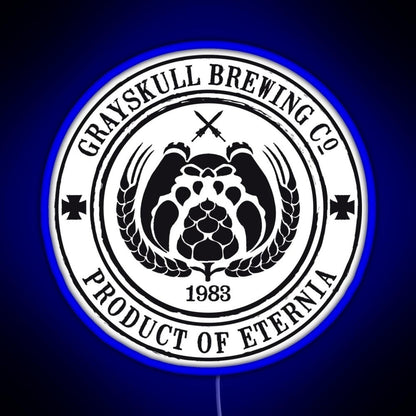 Grayskull Brewing Company Rgb Led Neon Sign Pop Wall Art - Shineneon