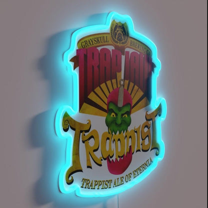 Grayskull Brewing Company Trap Jaw Trappist Rgb Led Neon Sign - Shineneon