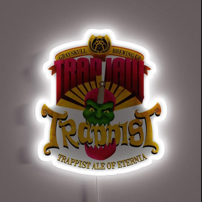 Grayskull Brewing Company Trap Jaw Trappist Rgb Led Neon Sign - Shineneon
