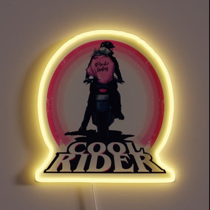 Grease 2 Cool Rider Rgb Led Neon Sign - Shineneon