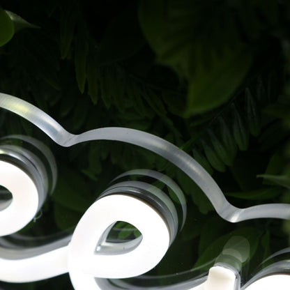 Green Bay Oasis White Led Neon Sign - Shineneon