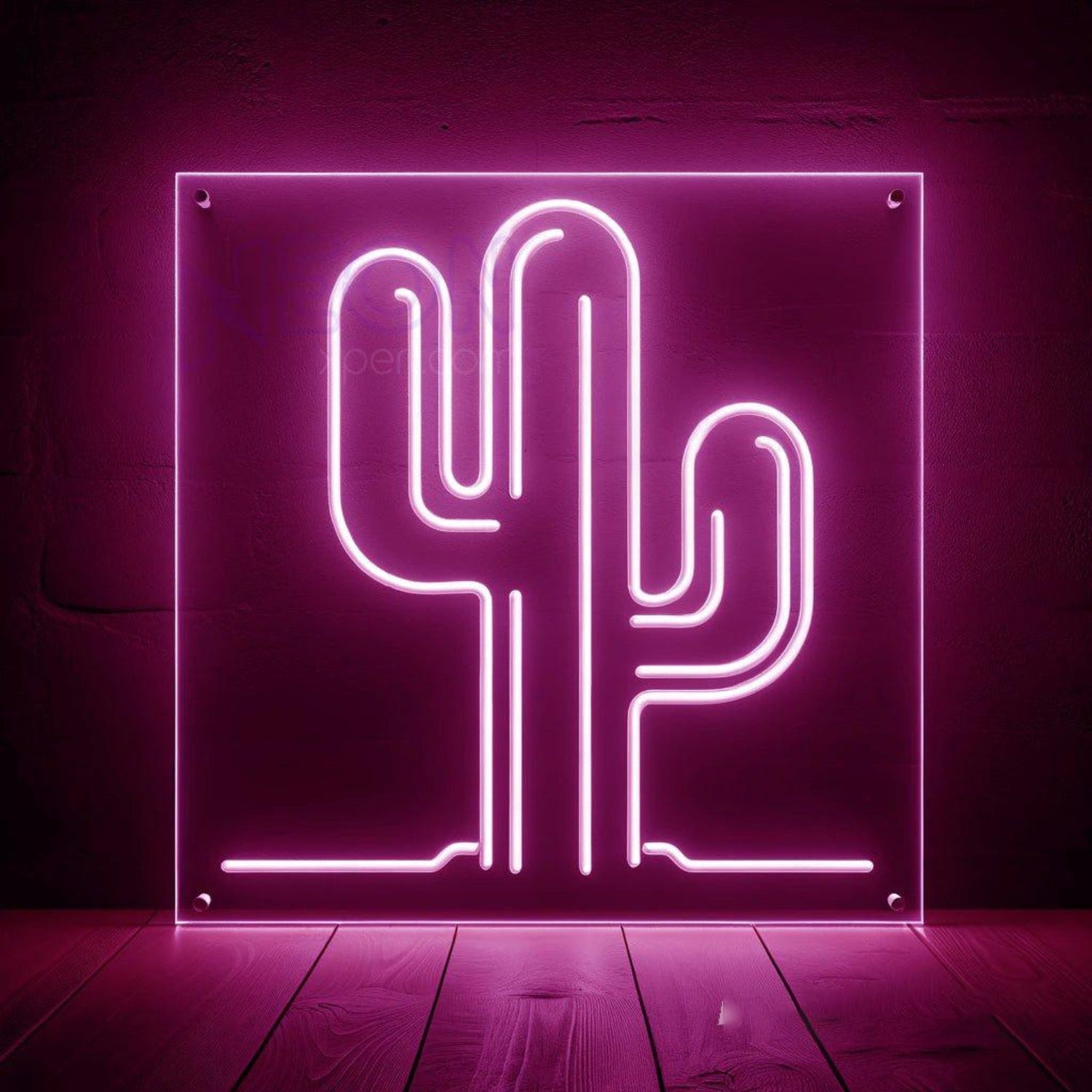 Green Cactus Led Neon Sign Modern Home Cafe Wall Decor | Shineneon