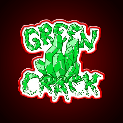 Green Crack Hemp Inspired Green Leaf Led Neon Sign Rgb Color - Shineneon