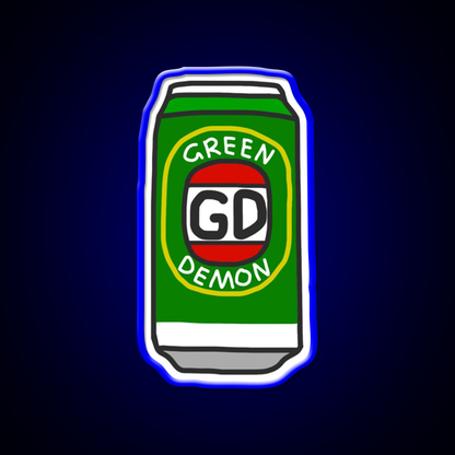 Green Demon Beer Bar Decor Led Neon Sign Rgb Color - LED neon sign view 5