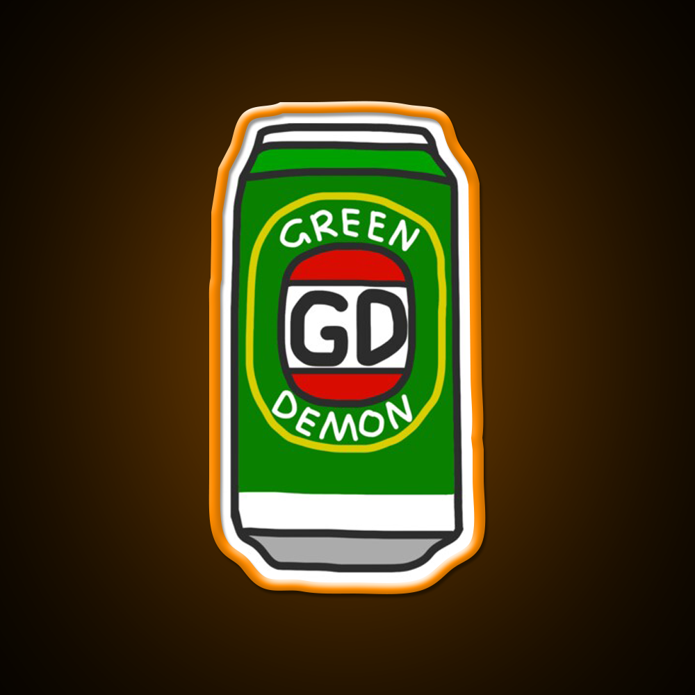 Green Demon Beer Bar Decor Led Neon Sign Rgb Color - LED neon sign view 6