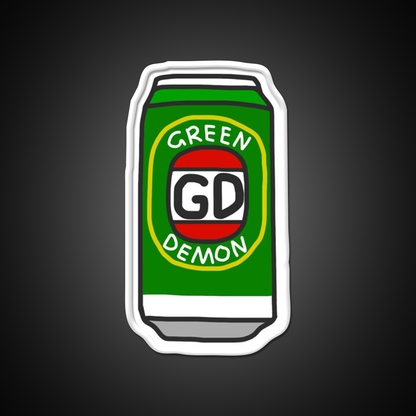 Green Demon Beer Bar Decor Led Neon Sign Rgb Color - LED neon sign view 11