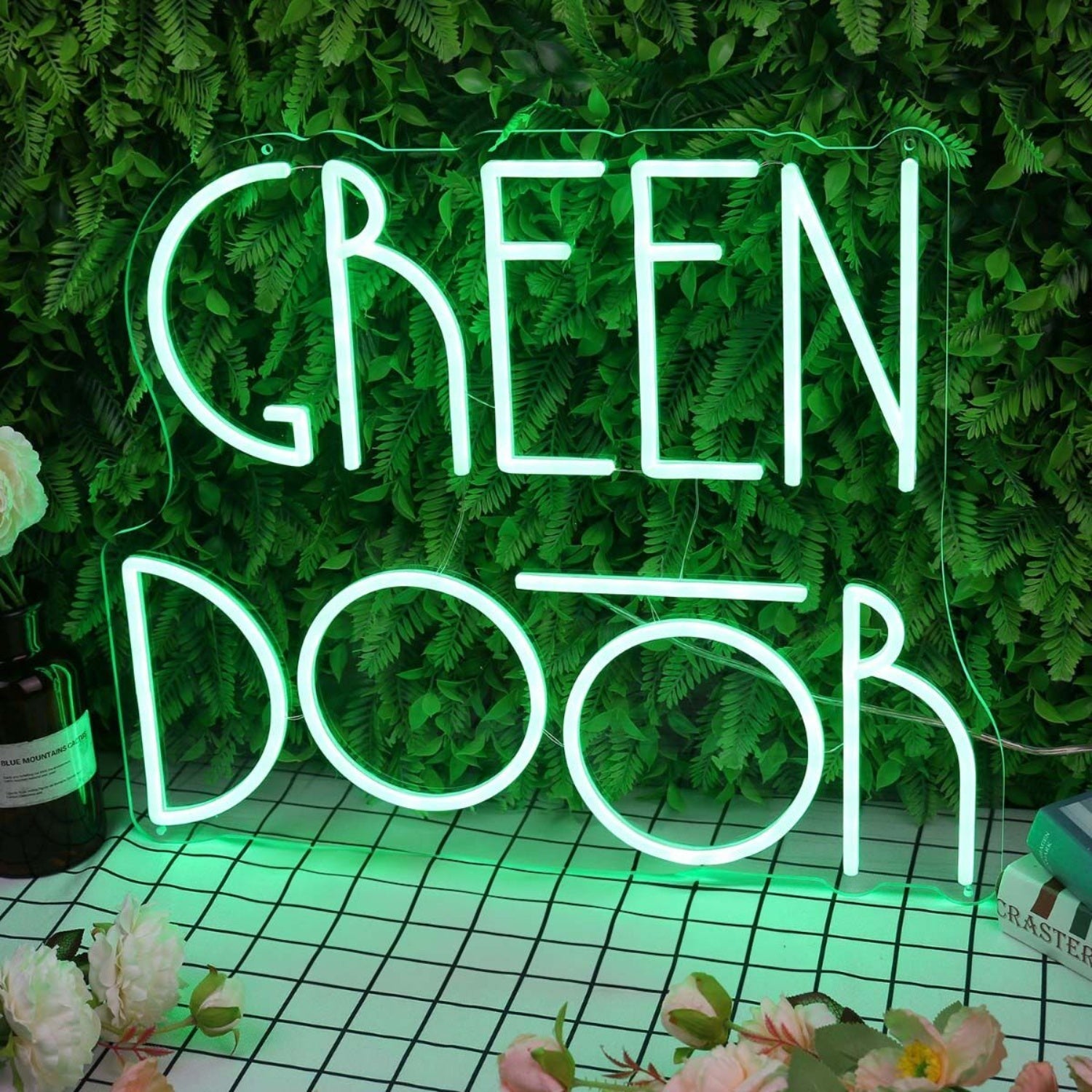 Green Door Led Neon Sign - Shineneon