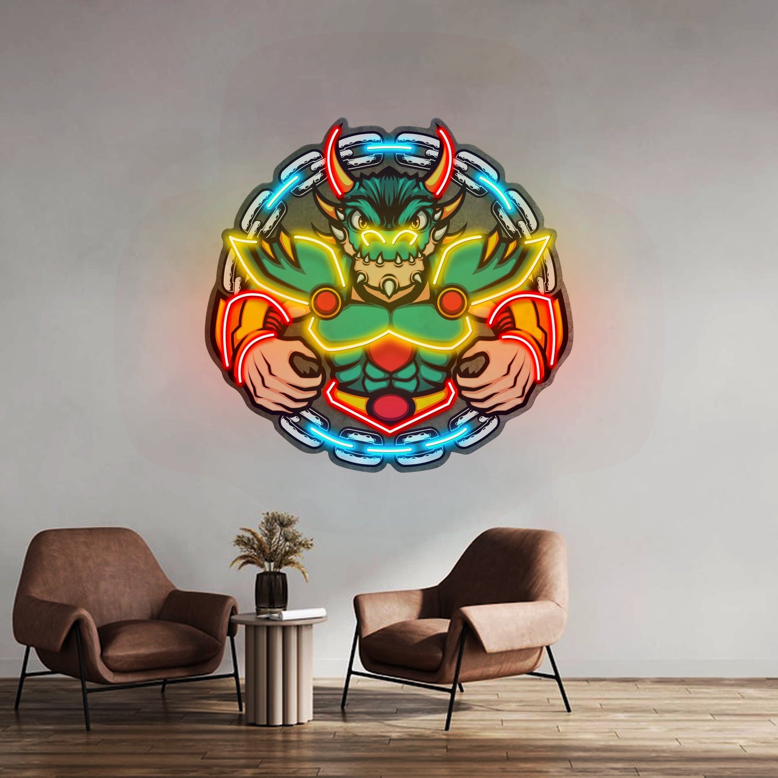 Green Dragon Mascot Led Neon Sign Light Custom Led Signs - Shineneon