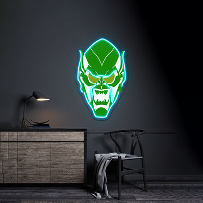 Green Goblin Color Variant Artwork Large Neon Signs