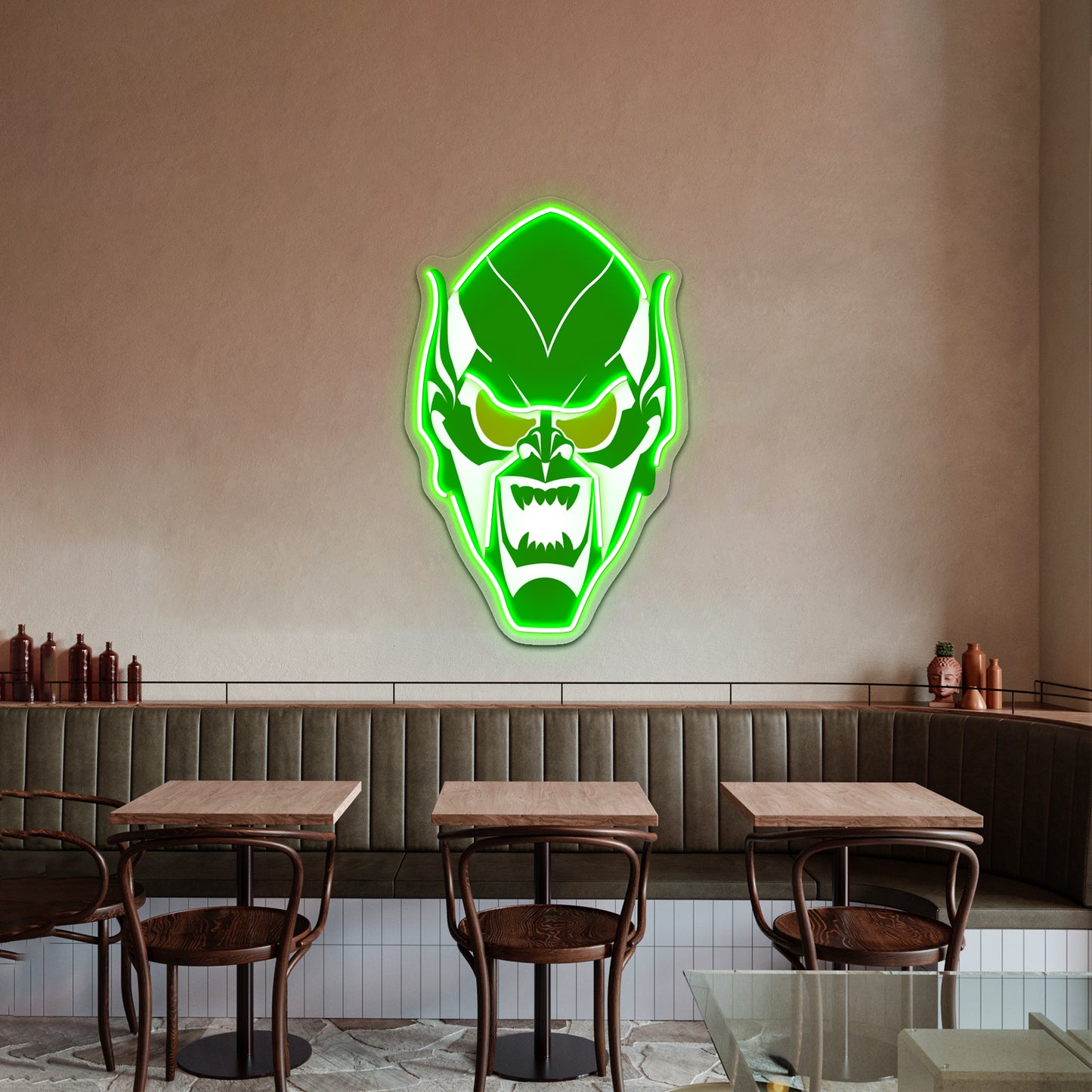 Green Goblin Color Variant Artwork Large Neon Signs