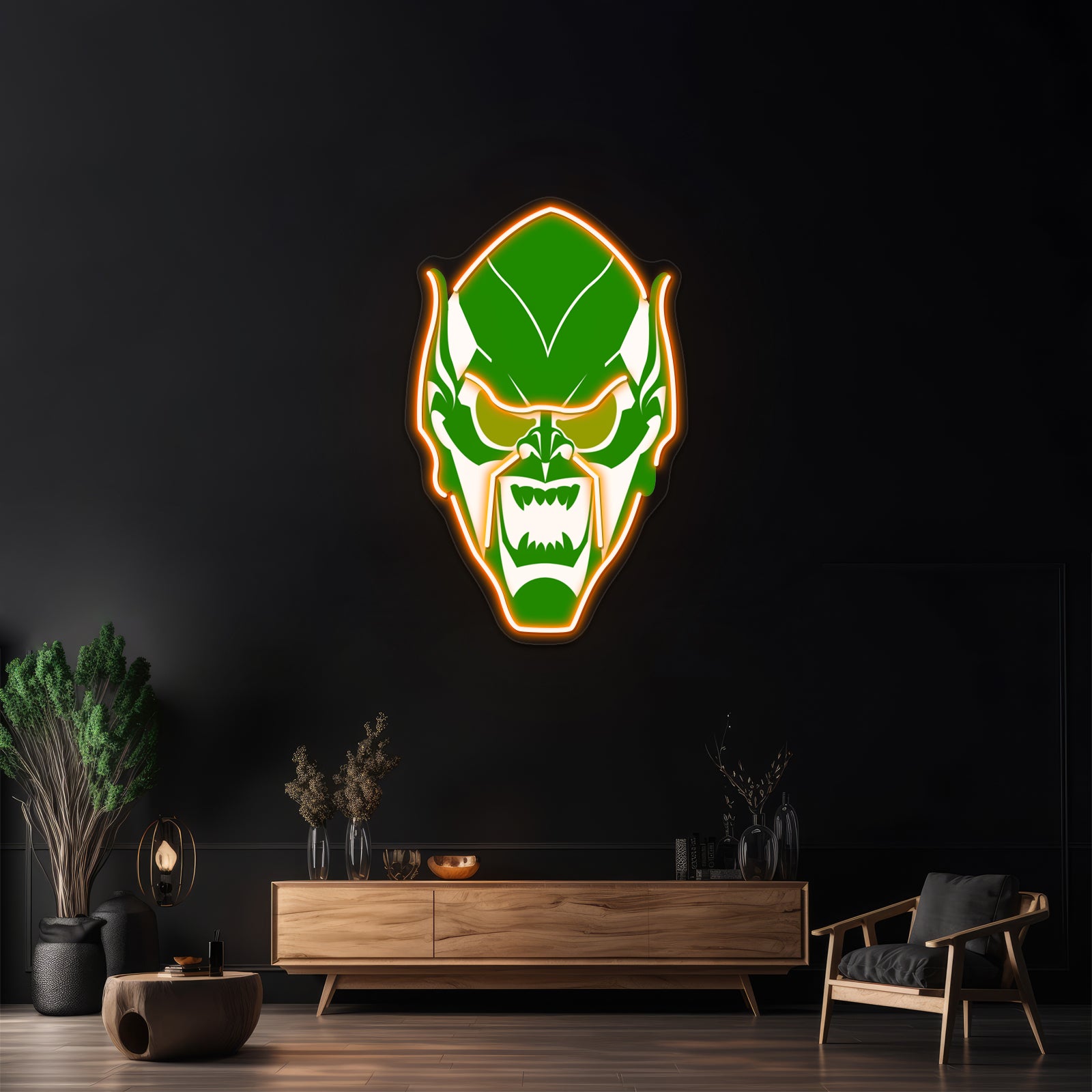 Green Goblin Color Variant Artwork Large Neon Signs