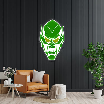 Green Goblin Color Variant Artwork Large Neon Signs