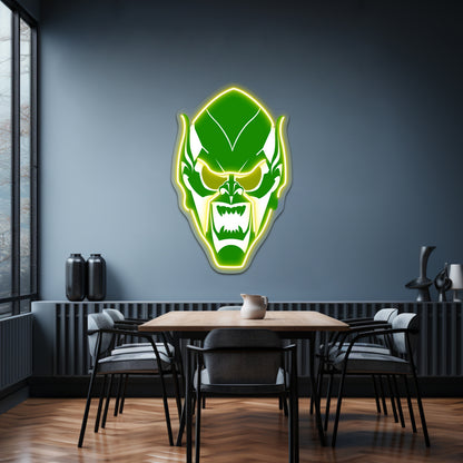 Green Goblin Color Variant Artwork Large Neon Signs