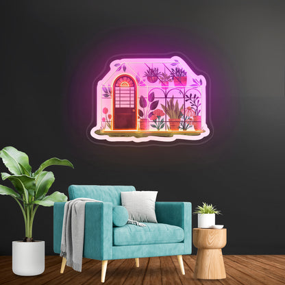 Green House Garden Custom Neon Signs Cheap