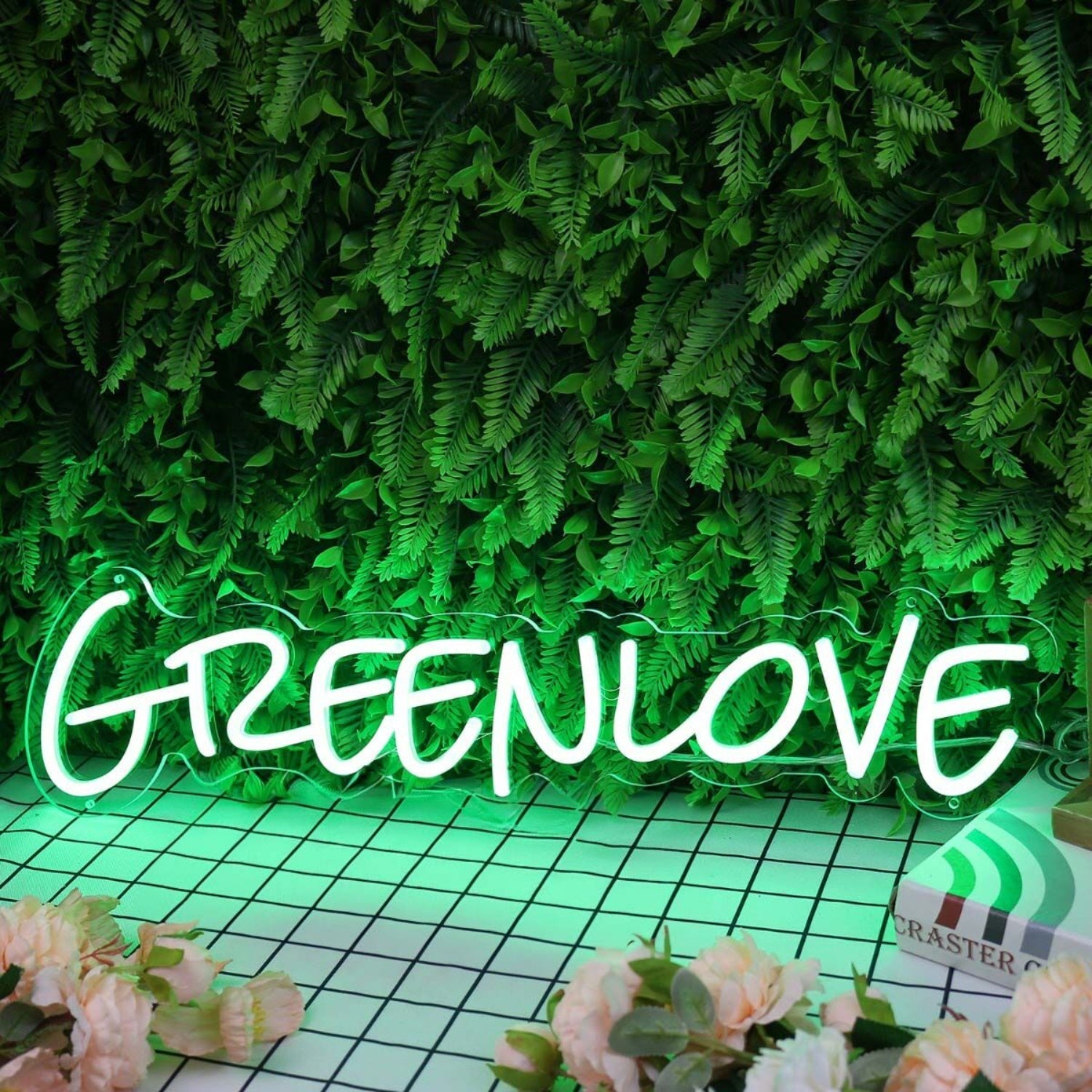 Green Love Led Neon Sign - Shineneon