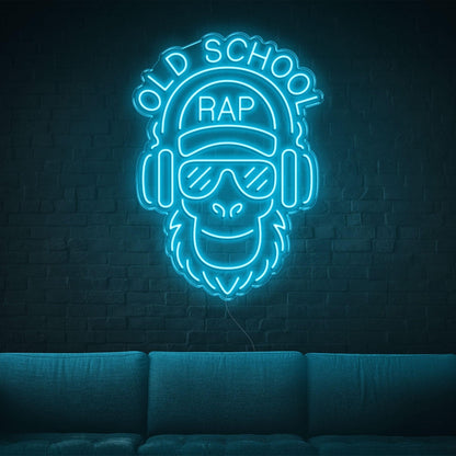 Green Monkey Old School Rap Led Neon Sign For Hip-Hop Room | Shineneon