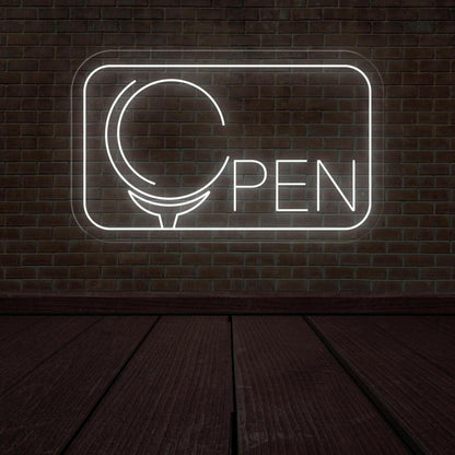 Green Open Cup Led Neon Sign For Barber Shop Decor | Shineneon