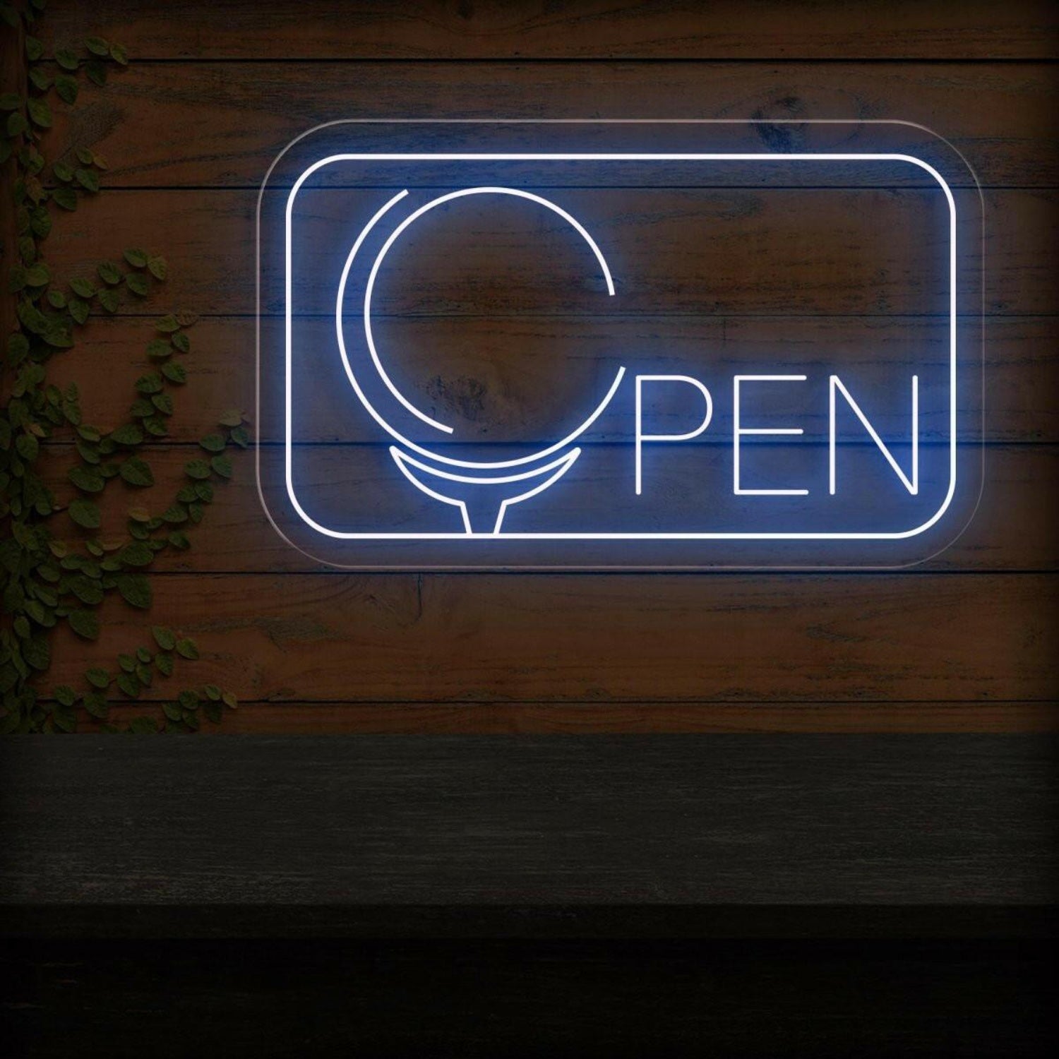 Green Open Cup Led Neon Sign For Barber Shop Decor | Shineneon