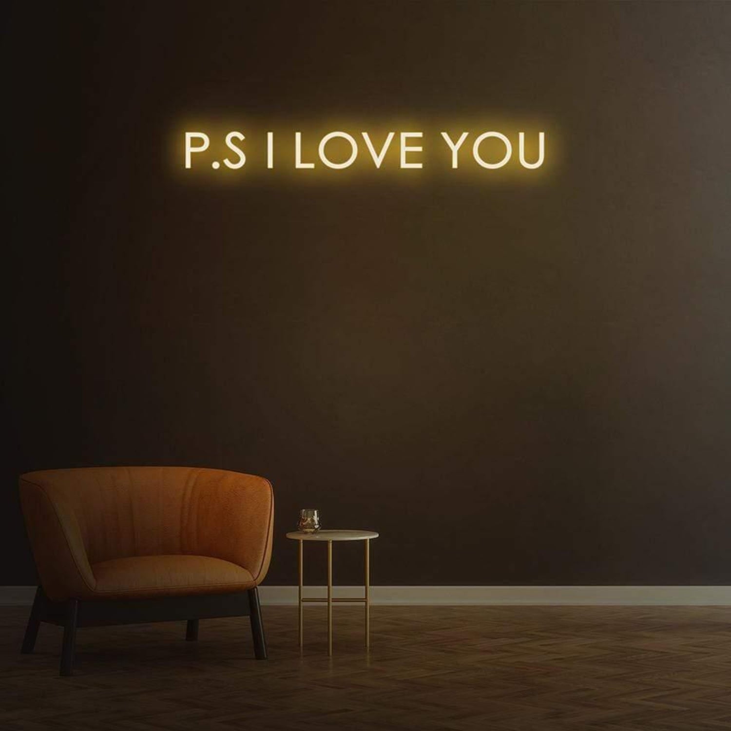 Green Ps I Love You Led Neon Sign For Modern Home Decor | Shineneon