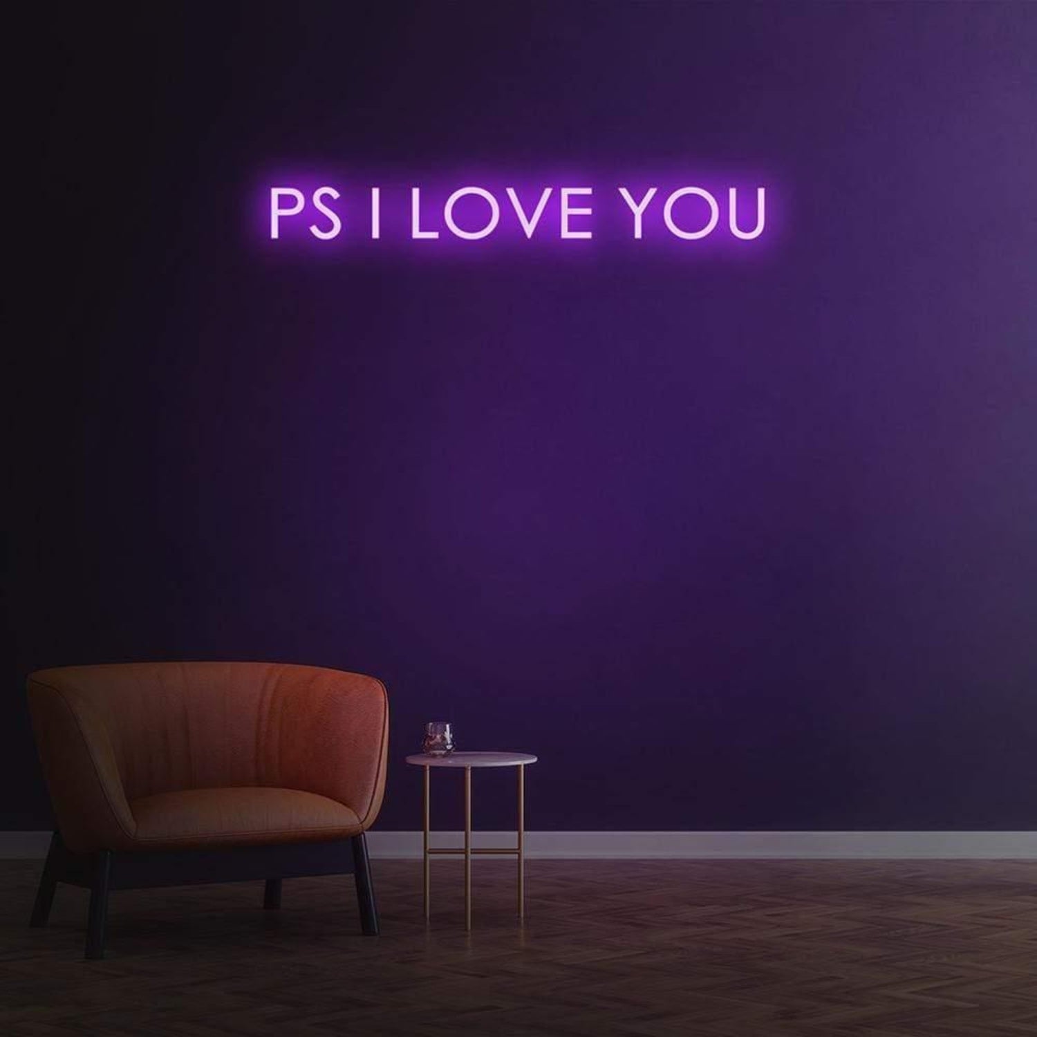 Green Ps I Love You Led Neon Sign For Modern Home Decor | Shineneon
