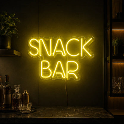 Green Snack Bar Neon Sign LED Neon Sign high-converting product image